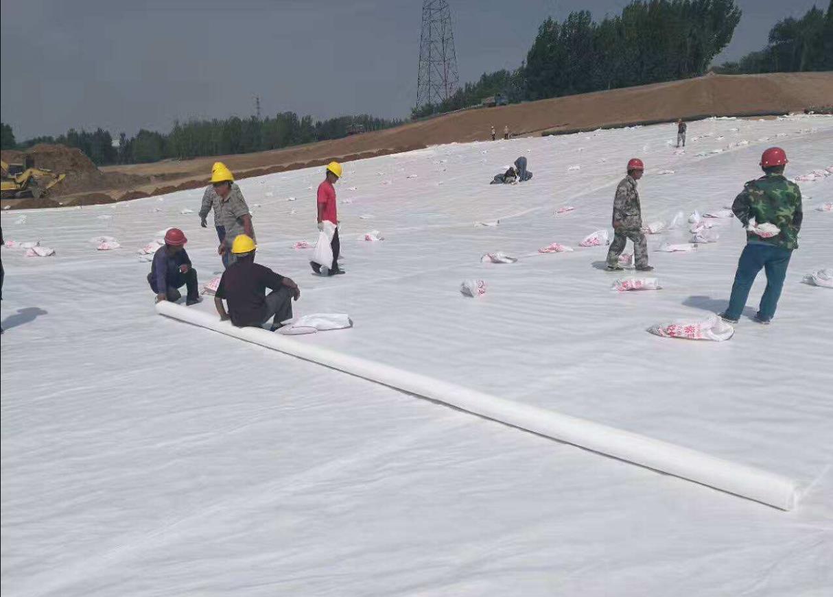 土工布鋪設規范